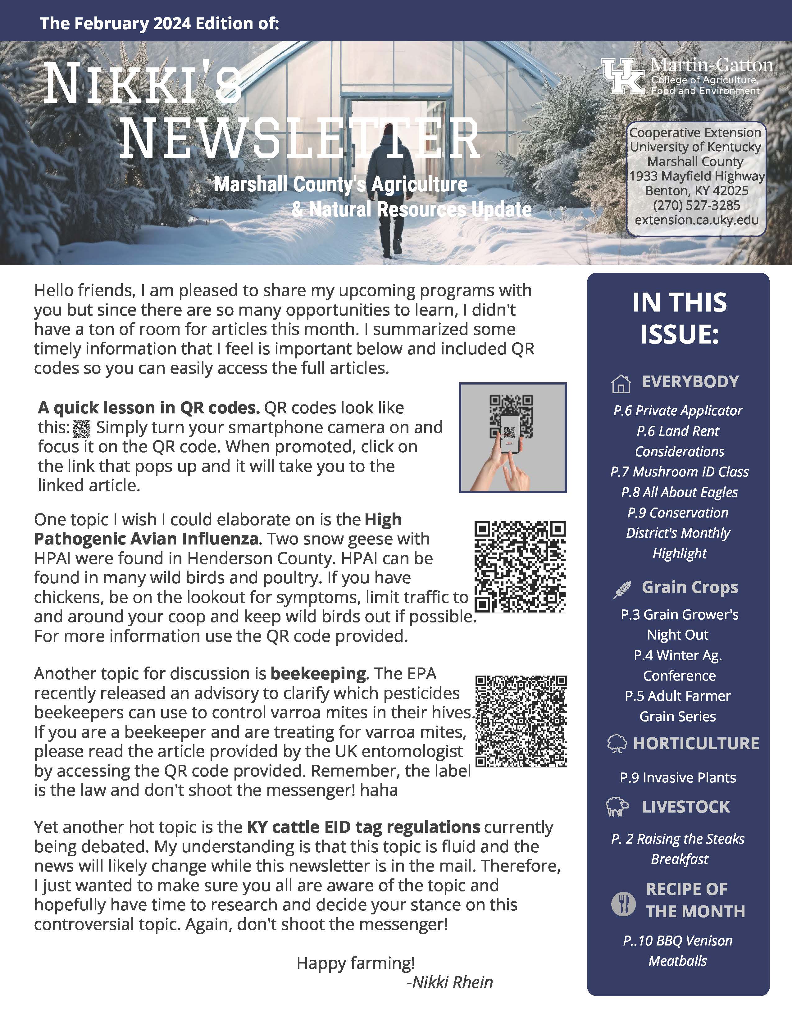 February 2024 Nikki's Newsletter